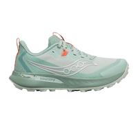 Saucony - Chaussures de trail - Peregrine 15 Mist/Aloe pour Femme - Taille 38 - Gris Gris 38