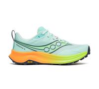 saucony Chaussure de course 'PEREGRINE 16' aqua / vert clair / noir, Taille 7.5