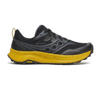 Saucony Peregrine 16 GTX Chaussure trail Hommes - noir, jaune, Taille 42,5