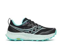 Saucony Peregrine 16 GTX Chaussure trail Femmes-noir, bleu clair, Pointure 38.5
