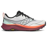 Saucony Chaussures Peregrine 16 Blanc/Orange/Bordeaux Taille 44,5