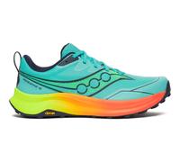 SAUCONY Peregrine 16 - Homme - Bleu / Jaune / Orange - taille 44 1/2- modèle 2026