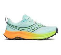 saucony Chaussure de course 'PEREGRINE 16' aqua / vert clair / noir, Taille 37,5