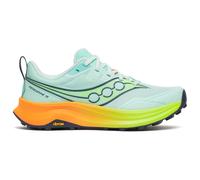 Saucony - Peregrine 16 Wmn Aqua Citron - 7.5 - Chaussures de trail