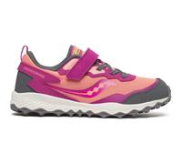 SAUCONY Peregrine Kdz A/c Shield - Enfant - Rose / Gris - taille 32- modèle 2025