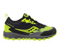 SAUCONY Peregrine Kdz Shield - Enfant - Noir / Vert - taille 35- modèle 2025