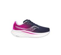 Saucony Chaussures de running Ride 18 Bleu marine et fuchsia Femme Taille 37,5