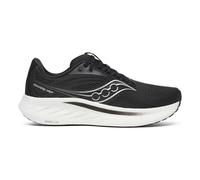 Saucony Ride 18 Chaussure De Running Sans Stabilisateurs Hommes-Noir,Blanc, Pointure 43