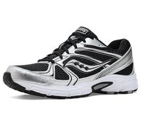 Saucony Ride Millennium Y2K TR Baskets pour Femme avec détails métalliques emblématiques, Noir/argenté, 40 EU
