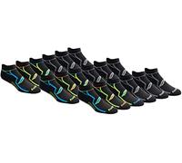 Saucony Lot de Chaussettes Bolt Performance Comfort Fit No-Show Course, Noir (18 Paires), Homme