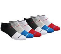 Saucony Rundry Mesh Ventilating Comfort Fit Performance No-Show Socks, Available in M-XXL (6, 12, 18 Chaussettes, Basic Fashion Assortiment (6 Paires), XL (Lot de 6) Homme