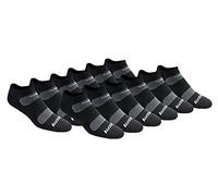 Saucony Rundry Mesh Ventilating Comfort Fit Performance No-Show Socks, Available in M-XXL (6, 18 Chaussettes, Noir Basique (12 Paires), L (lot Homme