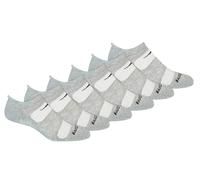 Saucony Rundry Mesh Ventilating Comfort Fit Performance Tab Socks Available in M-XL (6, 12 Chaussettes, Gris (6 Paires), (Lot de 6) Homme