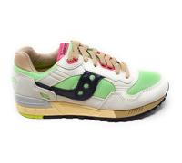 Saucony Shadow 5000 Chaussures pour femme, beige multicolore, semelle amortissée, modèle S70665 9 Beige/Green, beige, 39 EU