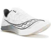 Saucony Chaussures de course à pointes Terminal VT Homme Blanc/Gris Taille 45