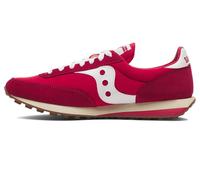 Saucony Trainer 80 Baskets Rouges en Daim - EUR 42.5
