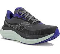 Saucony Triumph 23 GTX Chaussure de running sans stabilisateurs Femmes-gris, vert, Taille 39