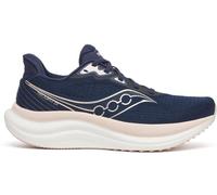 Saucony Triumph 23 Road Running Shoes Womens Navy/Cameo 7 (40.5) Female