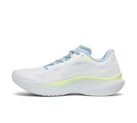 Saucony Women's Kinvara 15 Sneaker, White/ICEMELT, 8.5
