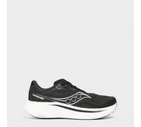 Saucony Women's Ride 18 Everyday Neutral Road Running Shoes Noir/Blanc 6.5 (40) Female