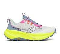 Saucony Chaussures de course XODUS ULTRA 4 citron vert / gris / rose / blanc Taille 37