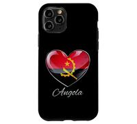 Saudade de Angola Heritage Heart Identity Emblème Coque pour iPhone 11 Pro