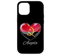 Saudade de Angola Heritage Heart Identity Emblème Coque pour iPhone 12/12 Pro
