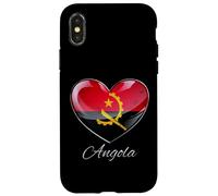 Saudade de Angola Heritage Heart Identity Emblème Coque pour iPhone X/XS