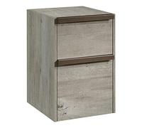 Sauder Manhattan Gate Classeur vertical mobile à 2 tiroirs 45,7 cm de diamètre, chêne mystique