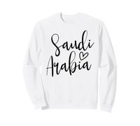 Saudi Arabia Heart Women's Love Arabie Saoudite Sweatshirt