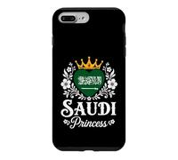 Saudi Princess Saudi Arabia Flag Proud Saudi Girl Coque pour iPhone 7 Plus/8 Plus