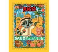 Saudiarabien - Målarbok för barn (5-10 år) | Ricos Resor - Asien Vol. 10
