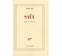 Saül Drame en cinq actes - André Gide - Gallimard - broché - Roman