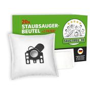 SAUG-FREUnDE I 20 sacs d'aspirateur + 2 Filtre Convient pour MIELE Compact C1 série : C 1, EcoLine SCAG1, PowerLine SCAE1, MIELE Complete C1 série : Tango EcoLine, Typ F/J/M