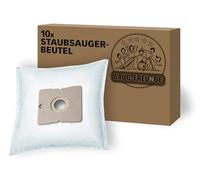 SAUG-FREUnDE Lot de 10 sacs d'aspirateur pour Severin BC 7045 S Power Snow white, snowwhite, BC 7041, BC 7044, BC 7046, BC 7055, BC 7056, ALDI QUIGG 5390, similaires à Severin SB 7218