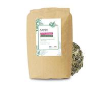 Sauge Feuilles Coupées 1kg - Plante pour Infusion Bien-Être | Favorise la Digestion, Contribue à l’Équilibre Féminin & Soutient les Défenses Naturelles | Conditionnée en France, RUE DES PLANTES
