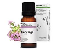 Sauge Sclarée BIO (Salvia sclarea) - 10 mL - Huile Essentielle Chémotypée et Certifiée AB - Cycle menstruel & Ménopause - Aroma Labs - Made in France