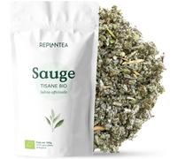 SAUGE TISANE BIO 100g (50 Tasses) | Tisane de Sauge Bio, Infusion Sauge | Salvia officinalis REPLANTEA