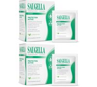 Saugella Antiseptique Lingettes Intimes Nettoyantes & Rafraîchissantes Lingette(S) 2x1 pc(s)