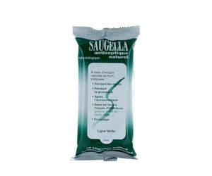 Saugella Antiseptique naturel 15 lingettes intimes