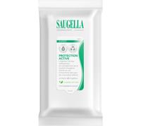 Saugella Antiseptique Naturel Lingettes Intimes Nettoyantes 15 Pièces