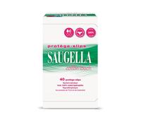 Saugella Cotton Touch - Protège-Slip Hypoallergénique & Doux Tissu respirant et Fin pour Femmes Propriétés Anti-Odeur Peaux Sensibles Pack de 40 Serviette hygienique pc(s)