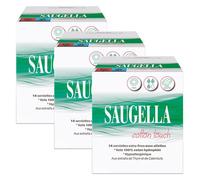 Saugella Cotton Touch Serviette Extra Fine avec Ailette Jour 42 protections