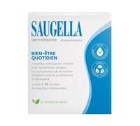 Saugella Dermoliquide Lingette Intime Nettoyante - 10 unités