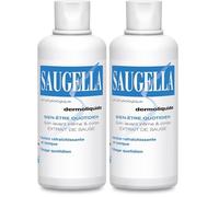 Saugella - Dermoliquide - Soin Lavant - Hygiène Intime Quotidienne - Femmes Adultes - A base d’Extraits de Sauge - 500 ml (Lot de 2)