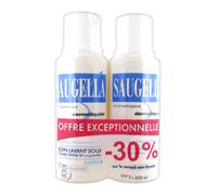 Saugella - Dermoliquide Soin lavant pour l’hygiène intime quotidienne des femmes adultes à base d’extrait de Sauge Assure le bien-être quotidien Flacons Lot 2x250 ml Émulsion