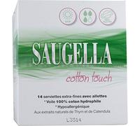 Saugella Serviettes extra-fines Jour – 14 serviettes