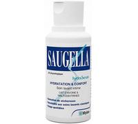 Saugella - HydraSerum - Soin Lavant Intime Doux - En cas de sécheresse Intime - Hydratation et Confort - Lait d'Avoine et Maltodextrines - 200 ml