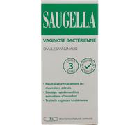 Saugella – Ovules vaginaux traitement vaginose bactérienne triple effet 7 ovules