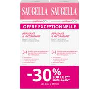 Saugella Poligyn 50+ Soin Intime Lavant Apaisant Et Hydratant 2x250ml